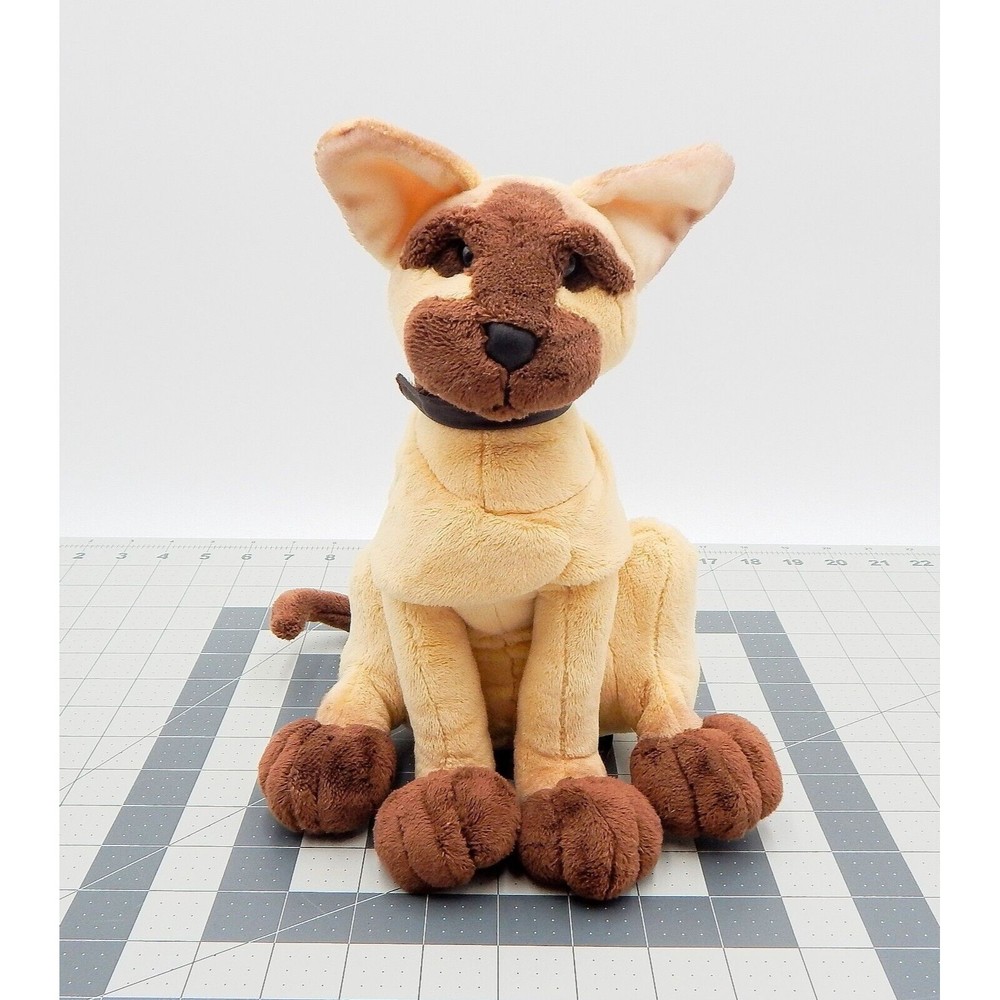 A Breed Apart Plush Siamese Cat Stuffed Toy 2004 10 In Tan Brown Country Artists